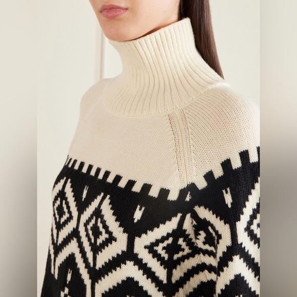 ALTUZARRA Hamilton Fair Isle wool turtleneck sweater $995 NEW without tag - Picture 10 of 15